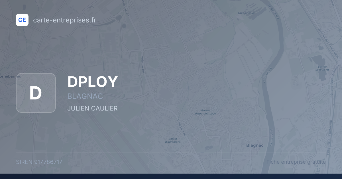 DPLOY — 917786717 — fiche entreprise