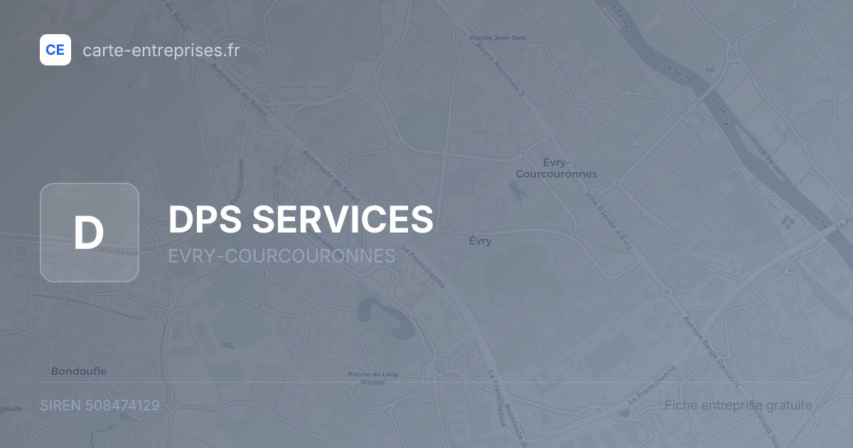 DPS SERVICES — 508474129 — fiche entreprise