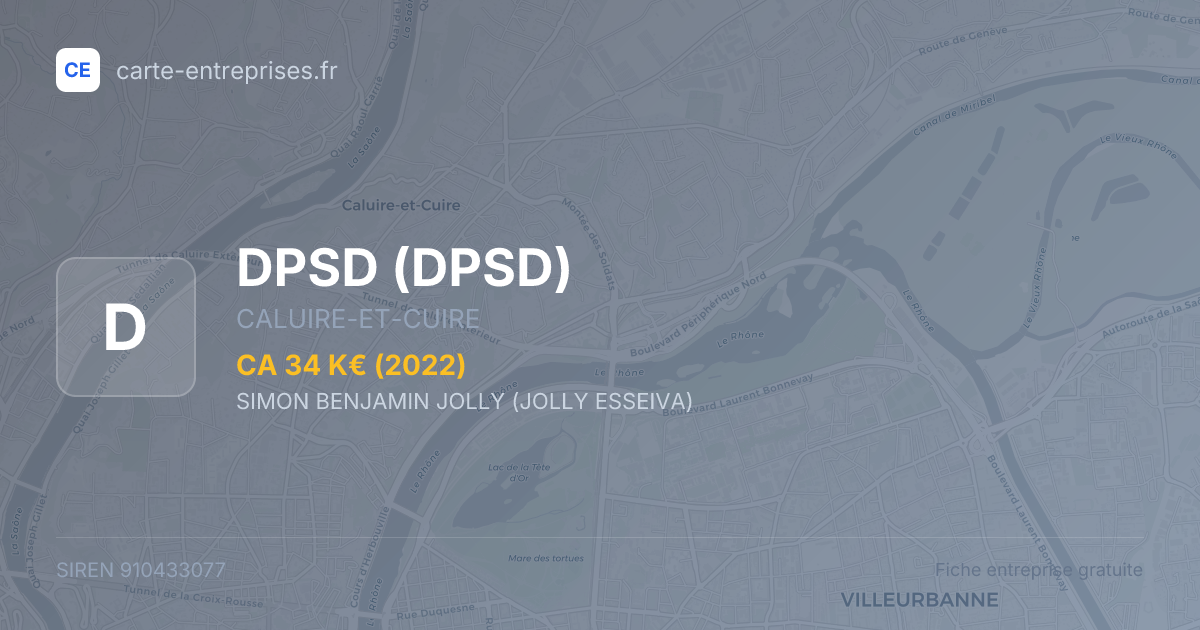DPSD — 910433077 — fiche entreprise