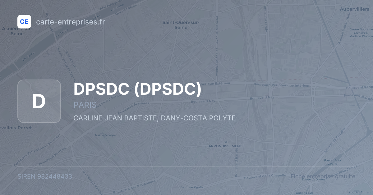 DPSDC — 982448433 — fiche entreprise