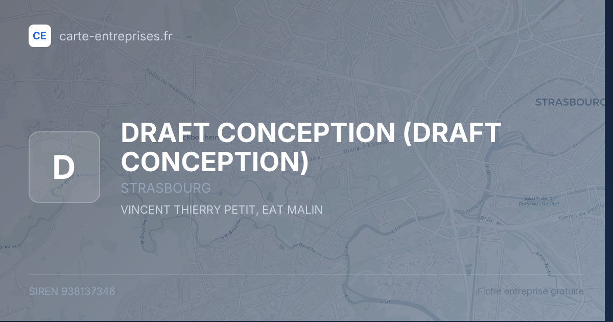 DRAFT CONCEPTION — 938137346 — fiche entreprise