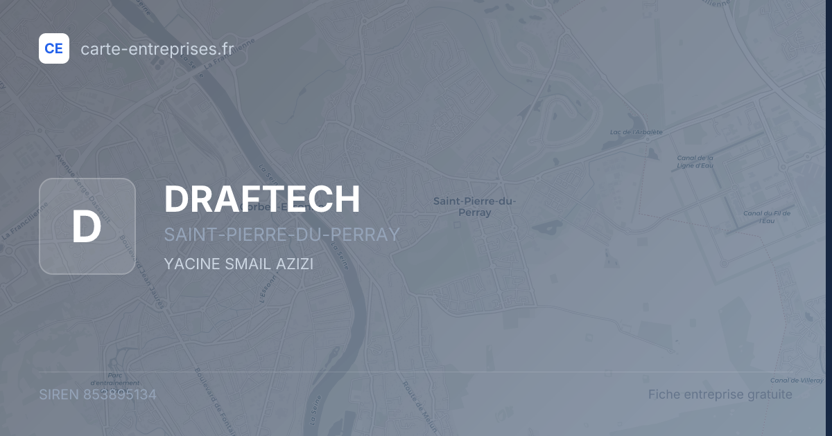 DRAFTECH — 853895134 — fiche entreprise