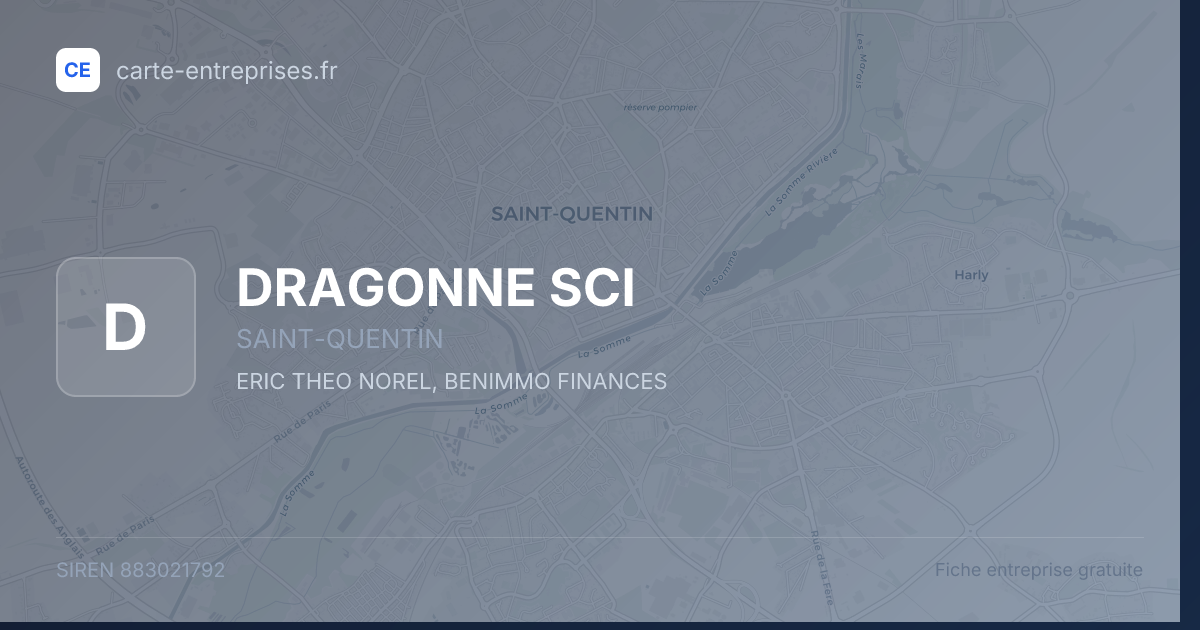 DRAGONNE SCI — 883021792 — fiche entreprise
