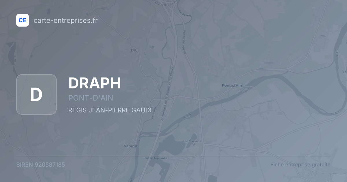 DRAPH — 920587185 — fiche entreprise