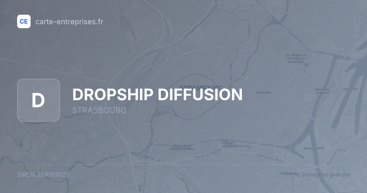 DROPSHIP DIFFUSION — 384193025 — fiche entreprise