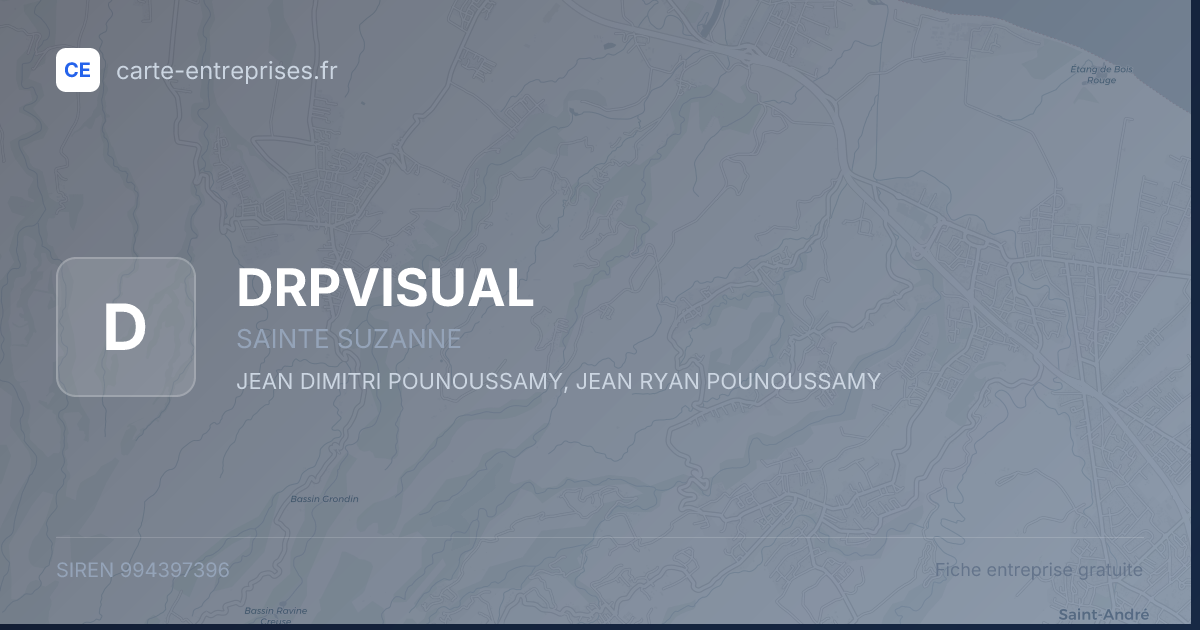 DRPVISUAL — 994397396 — fiche entreprise