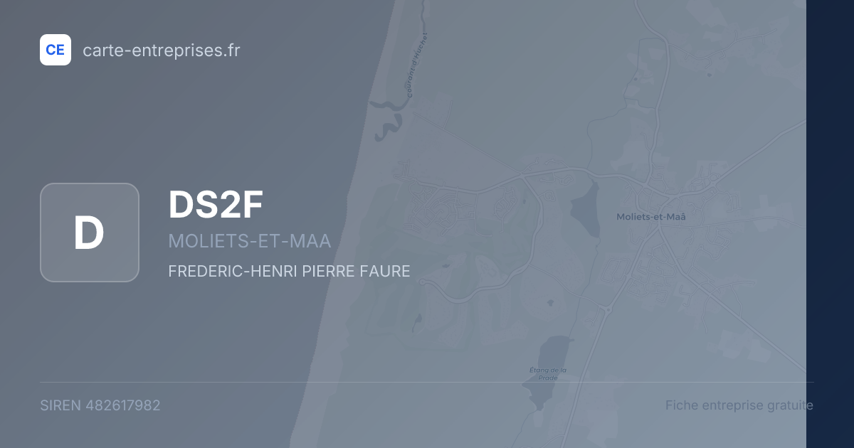DS2F — 482617982 — fiche entreprise