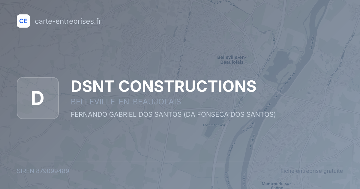 DSNT CONSTRUCTIONS — 879099489 — fiche entreprise