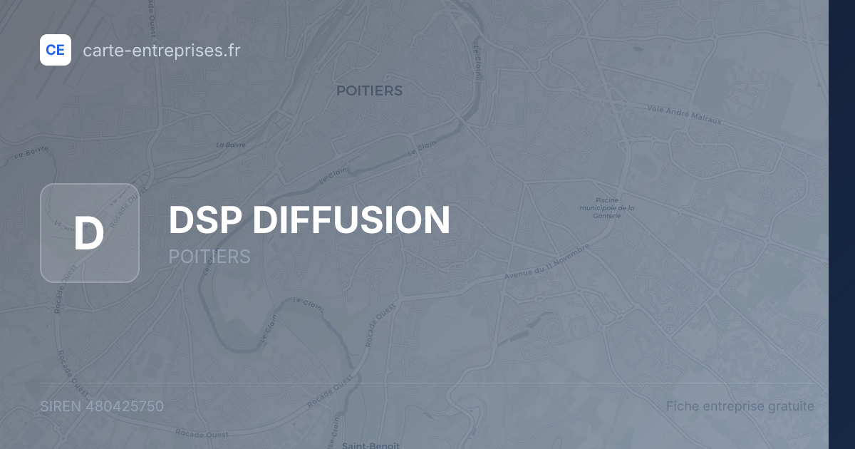 DSP DIFFUSION — 480425750 — fiche entreprise