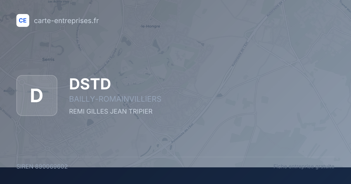 DSTD — 890069602 — fiche entreprise