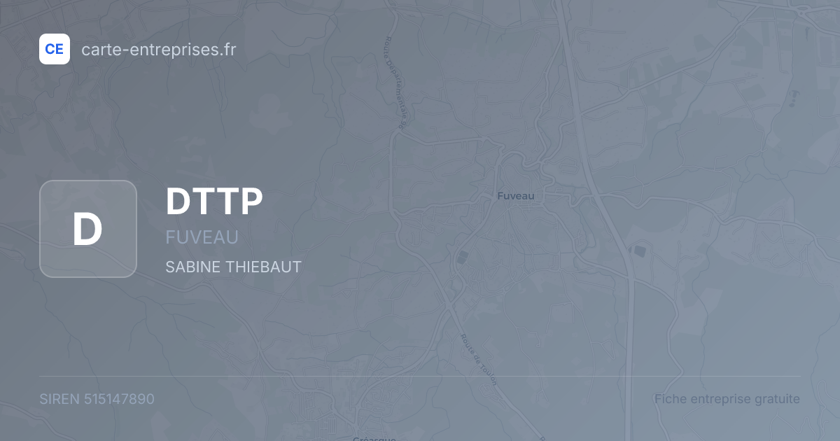 DTTP — 515147890 — fiche entreprise