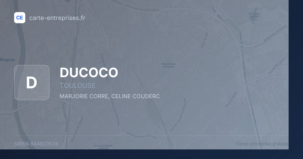 DUCOCO — 844623538 — fiche entreprise