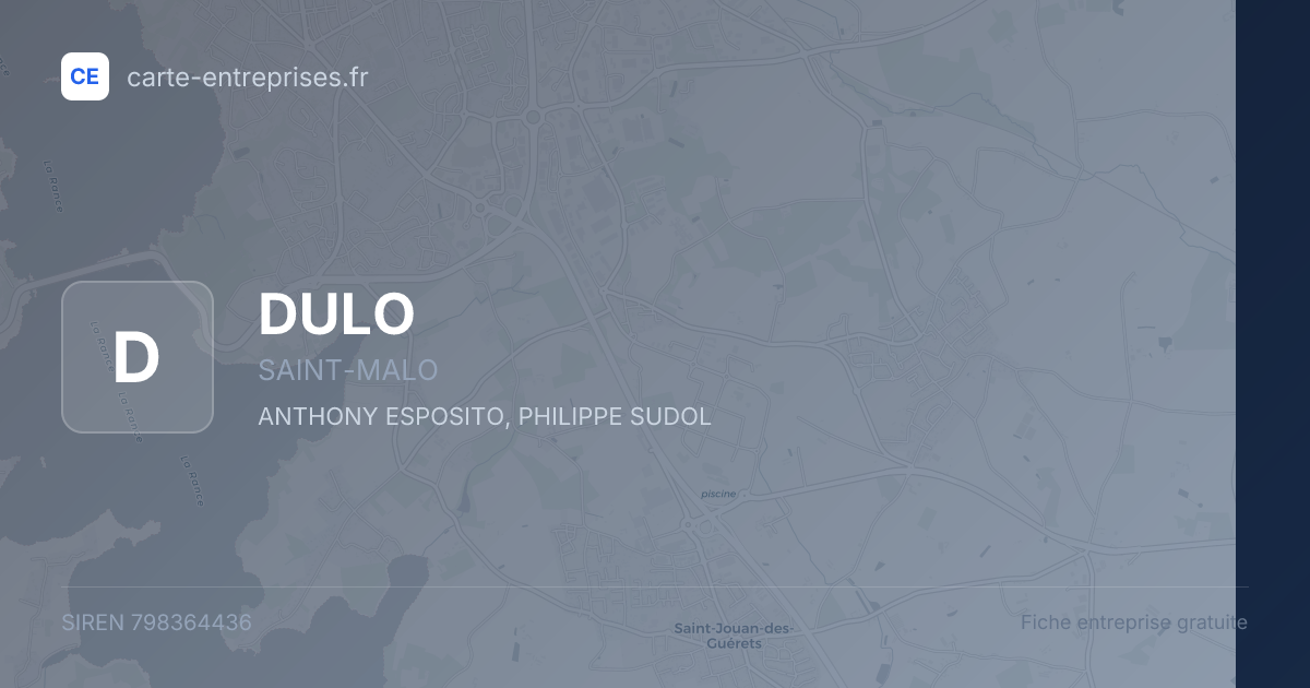 DULO — 798364436 — fiche entreprise