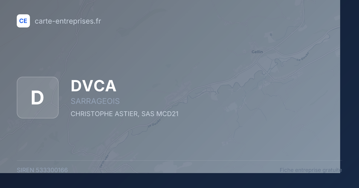 DVCA — 533300166 — fiche entreprise