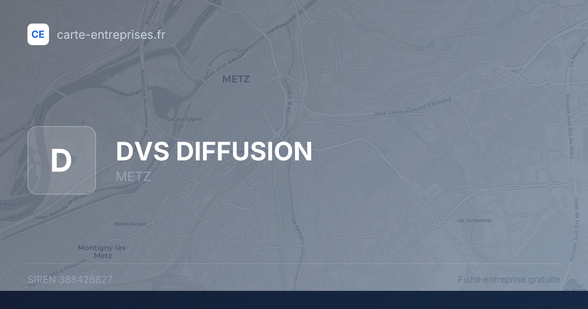 DVS DIFFUSION — 388426827 — fiche entreprise