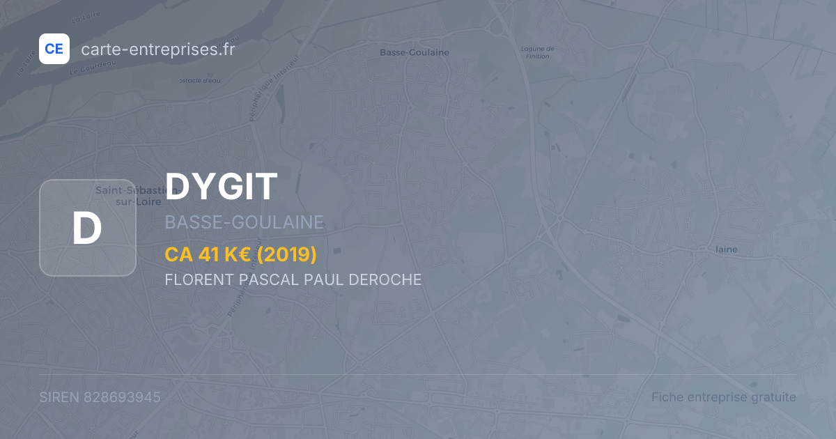 DYGIT — 828693945 — fiche entreprise