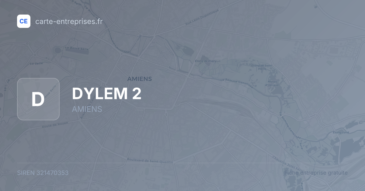 DYLEM 2 — 321470353 — fiche entreprise