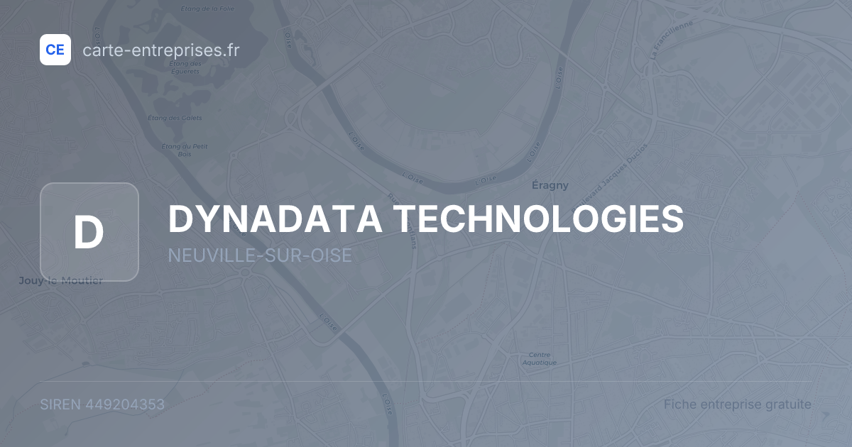 DYNADATA TECHNOLOGIES — 449204353 — fiche entreprise