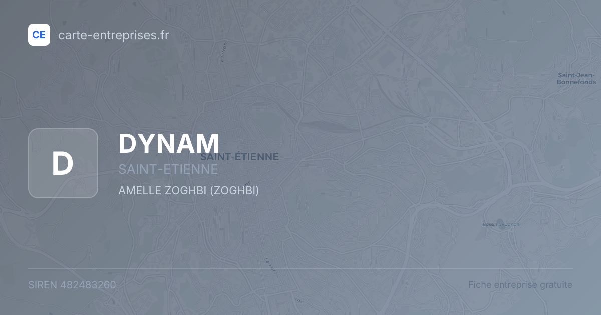 DYNAM — 482483260 — fiche entreprise