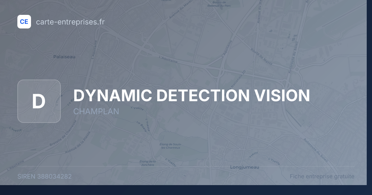 DYNAMIC DETECTION VISION — 388034282 — fiche entreprise