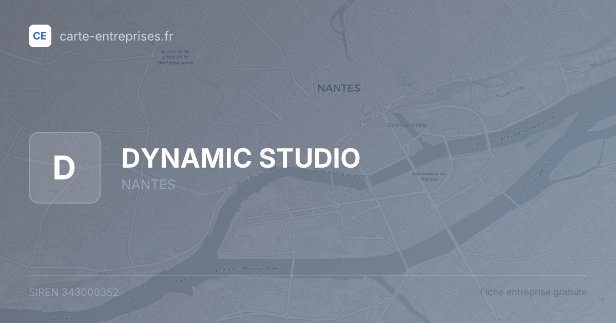 DYNAMIC STUDIO — 343000352 — fiche entreprise