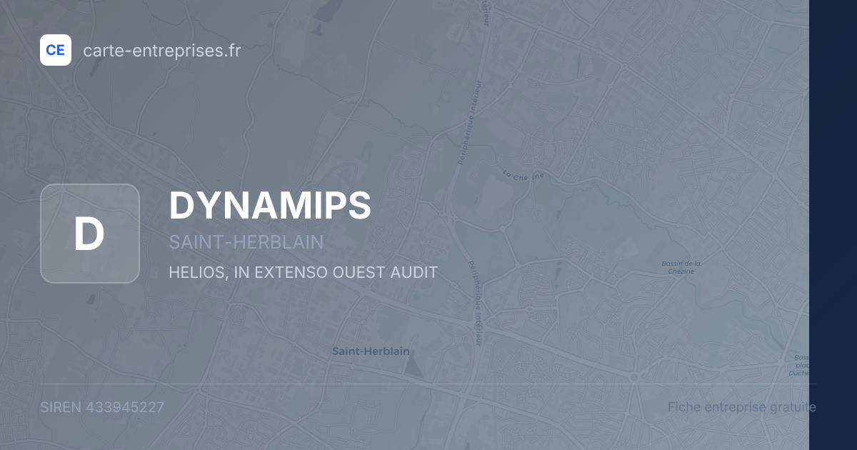 DYNAMIPS — 433945227 — fiche entreprise