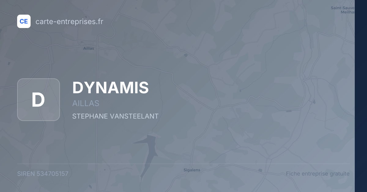 DYNAMIS — 534705157 — fiche entreprise