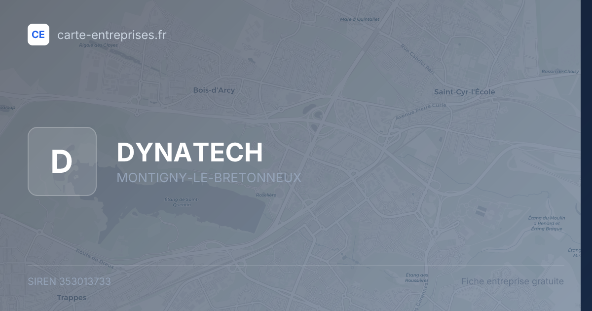 DYNATECH — 353013733 — fiche entreprise