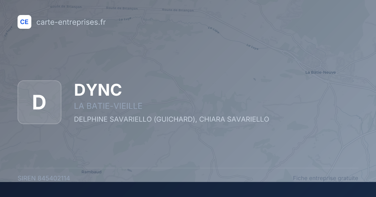 DYNC — 845402114 — fiche entreprise