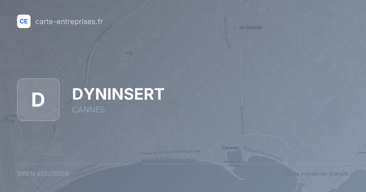 DYNINSERT — 453015026 — fiche entreprise