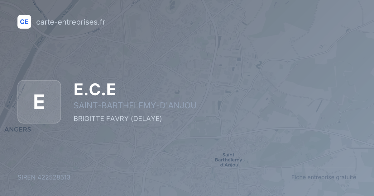 E.C.E — 422528513 — fiche entreprise