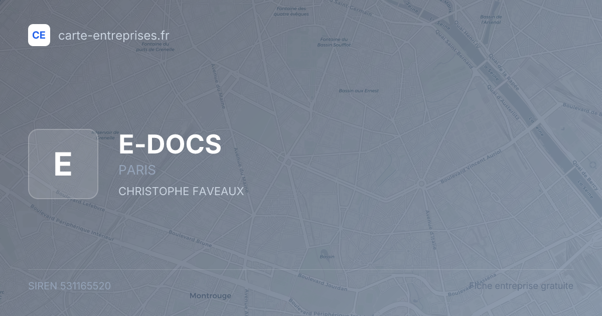 E-DOCS — 531165520 — fiche entreprise