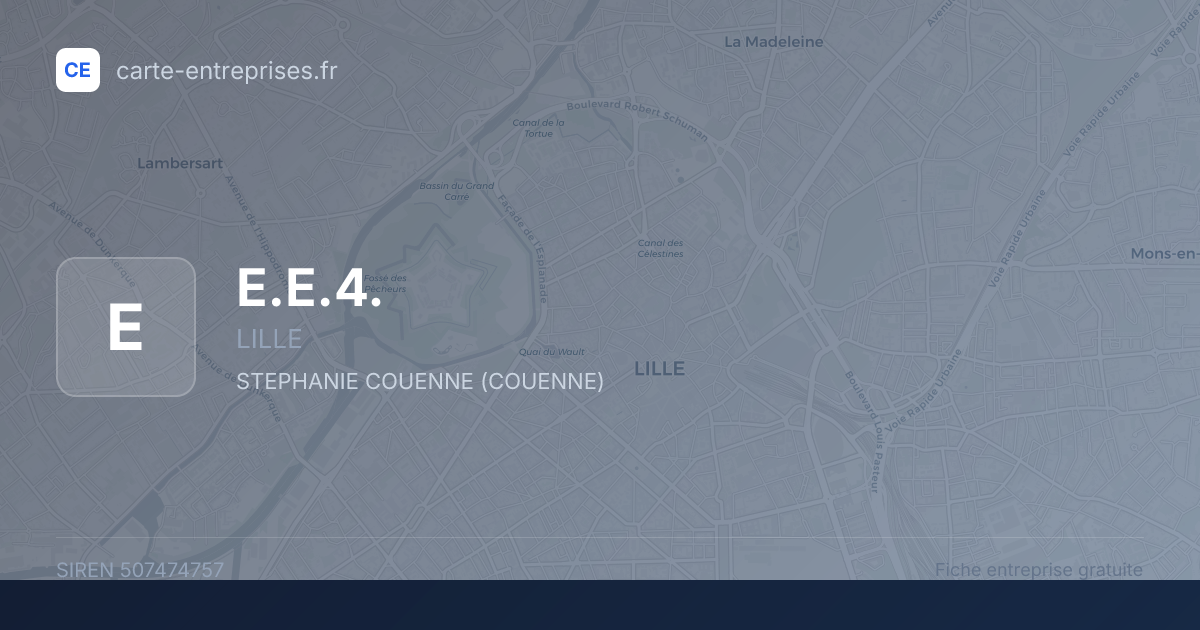 E.E.4. — 507474757 — fiche entreprise