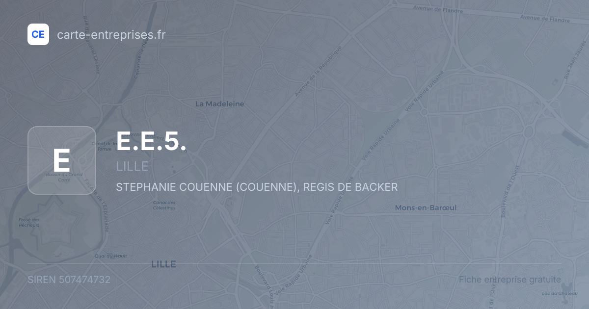 E.E.5. — 507474732 — fiche entreprise