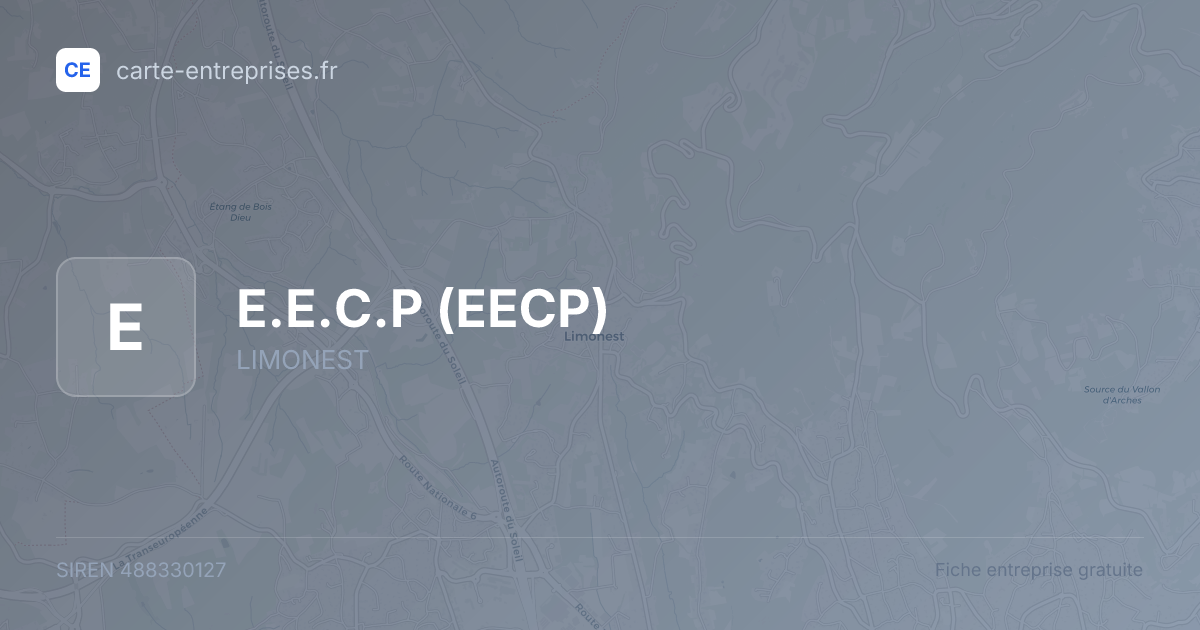 E.E.C.P (EECP) — 488330127 — fiche entreprise