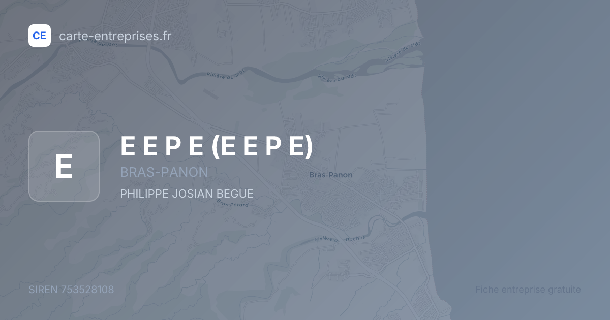 E E P E — 753528108 — fiche entreprise