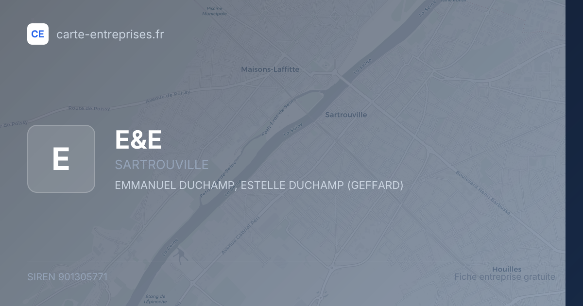 E&E — 901305771 — fiche entreprise