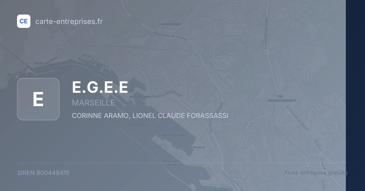 E.G.E.E — 800449415 — fiche entreprise