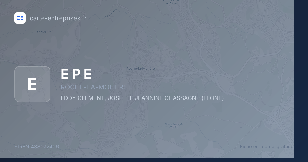 E P E — 438077406 — fiche entreprise