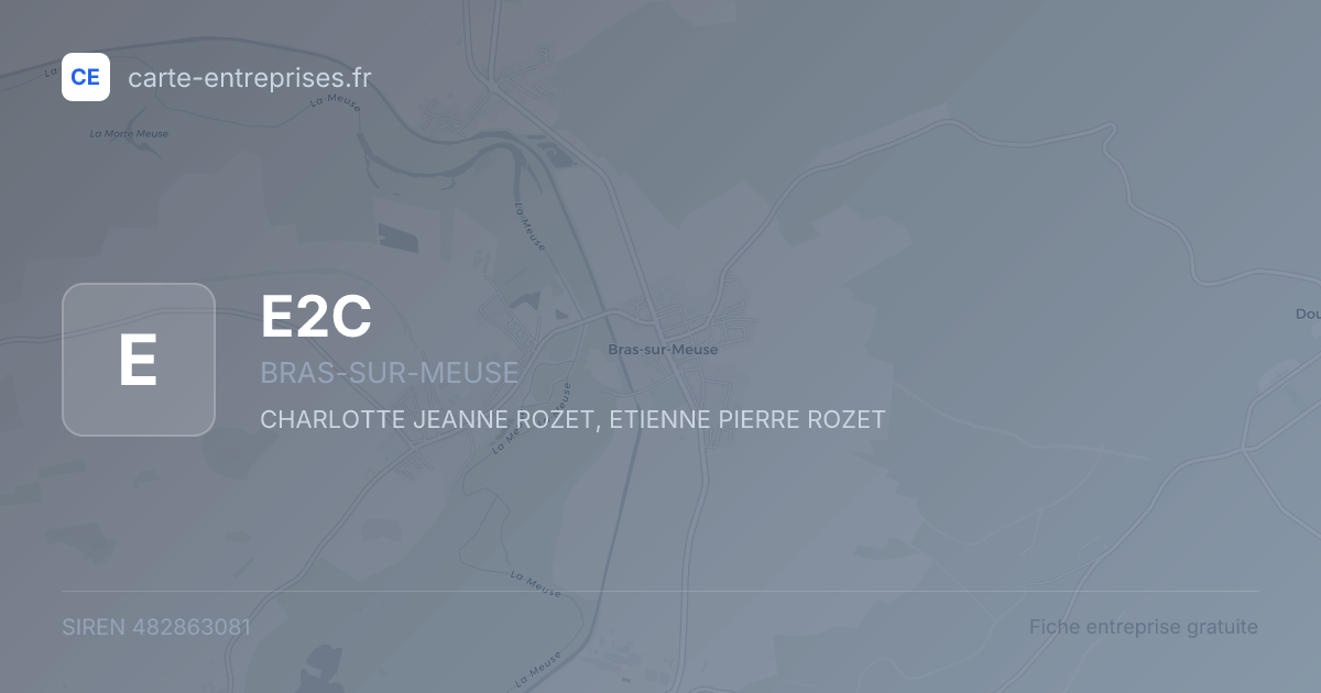 E2C — 482863081 — fiche entreprise