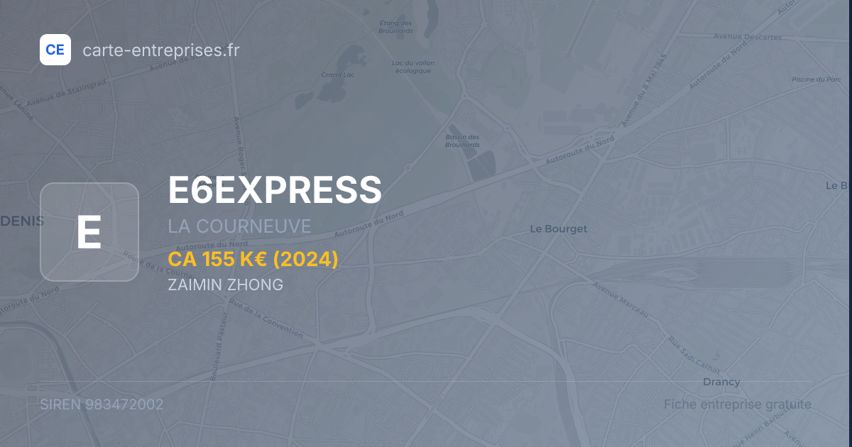E6EXPRESS — 983472002 — fiche entreprise