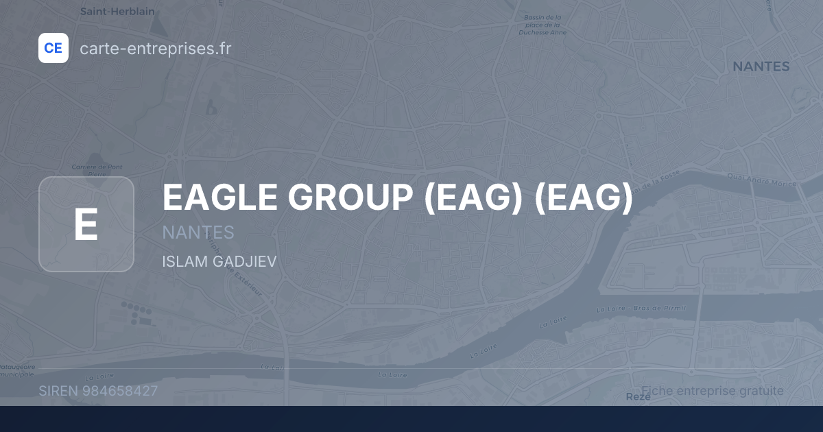 EAGLE GROUP (EAG) (EAG) — 984658427 — fiche entreprise