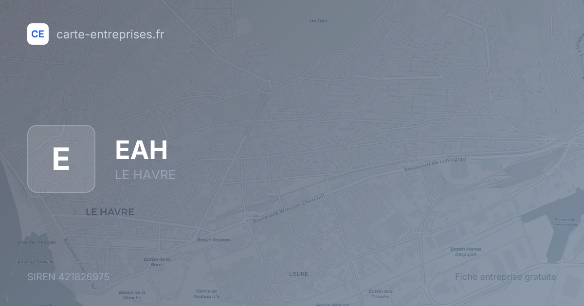 EAH — 421826975 — fiche entreprise