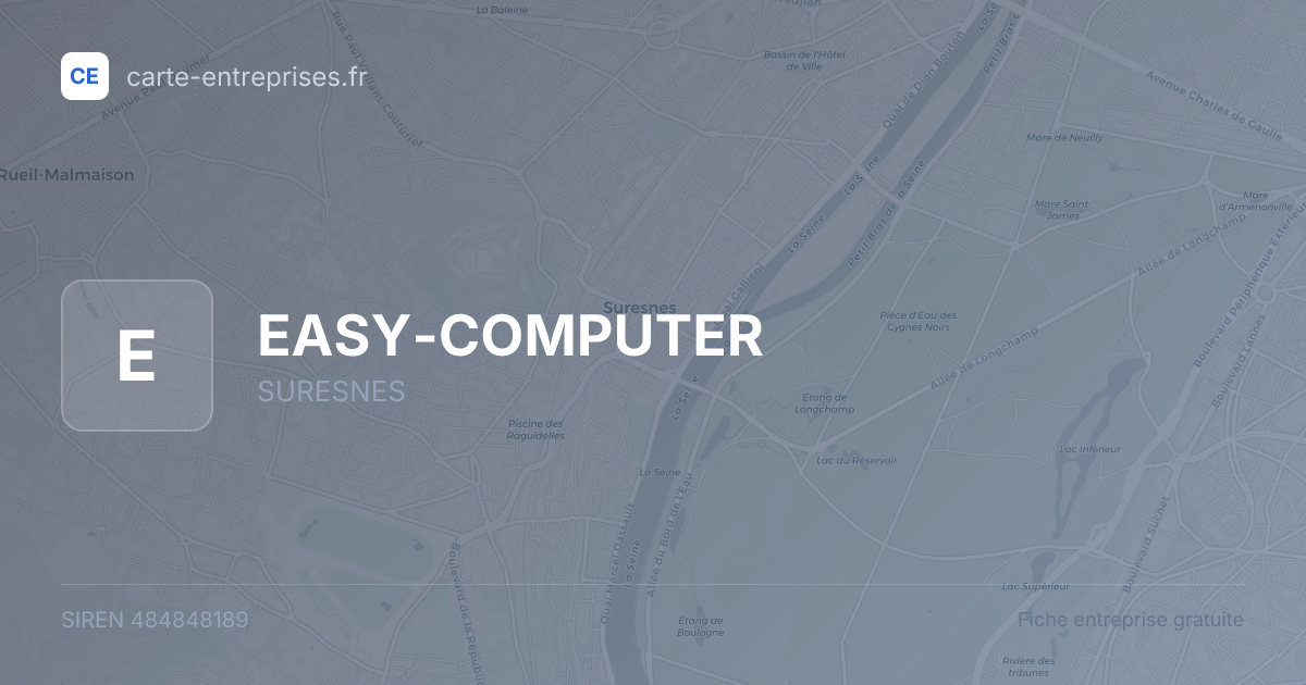 EASY-COMPUTER — 484848189 — fiche entreprise