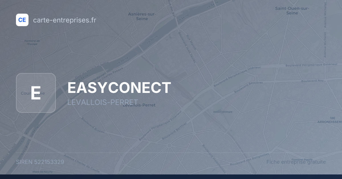 EASYCONECT — 522153329 — fiche entreprise