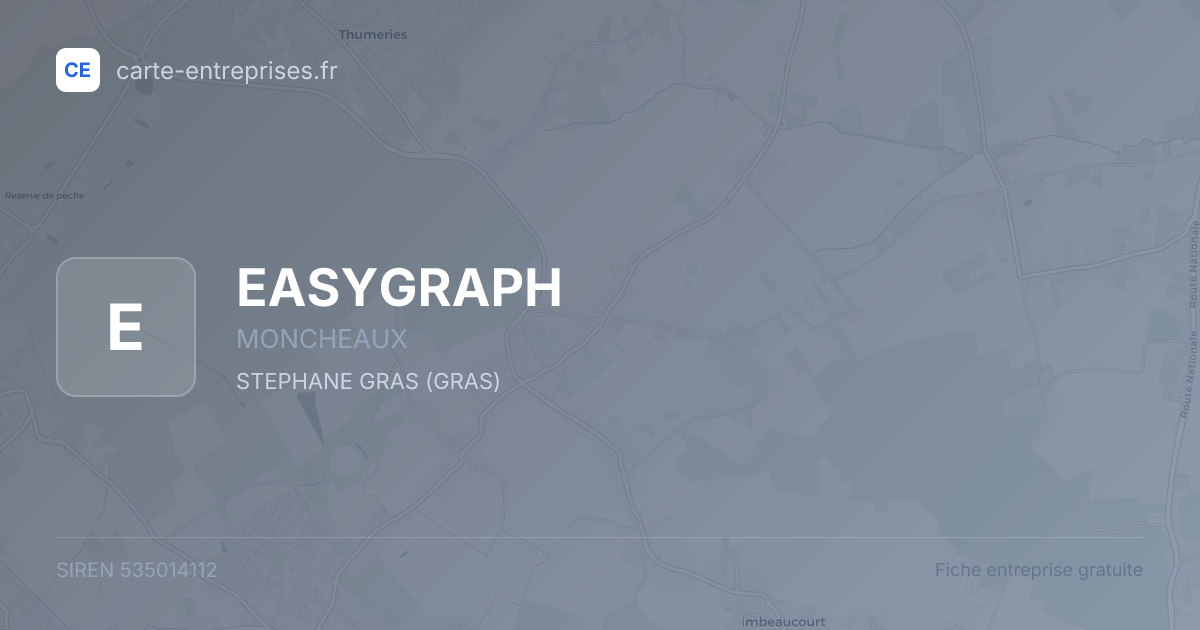 EASYGRAPH — 535014112 — fiche entreprise