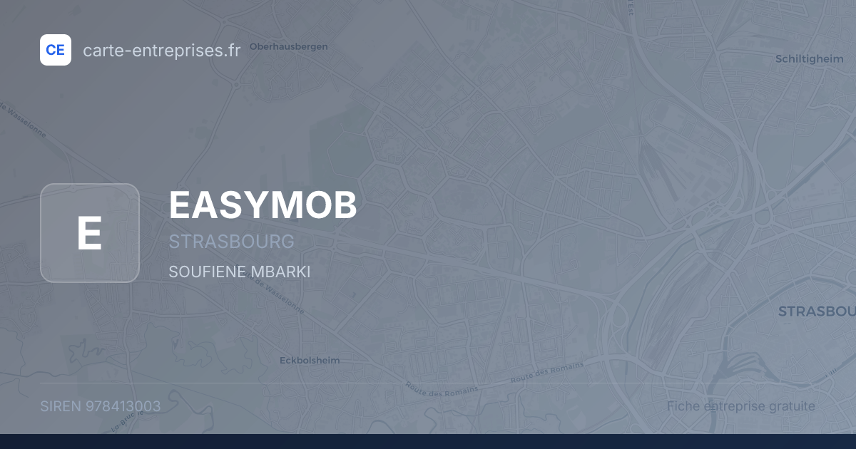 EASYMOB — 978413003 — fiche entreprise