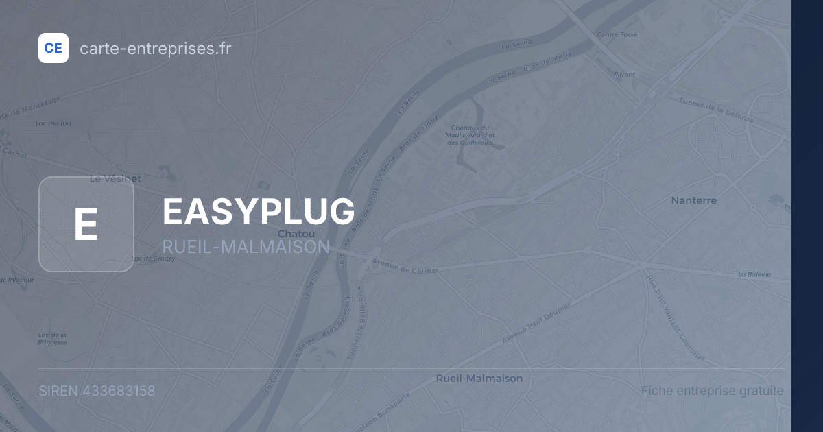 EASYPLUG — 433683158 — fiche entreprise