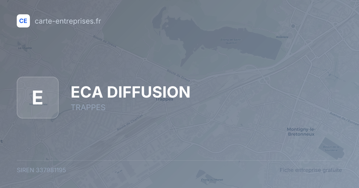 ECA DIFFUSION — 337981195 — fiche entreprise