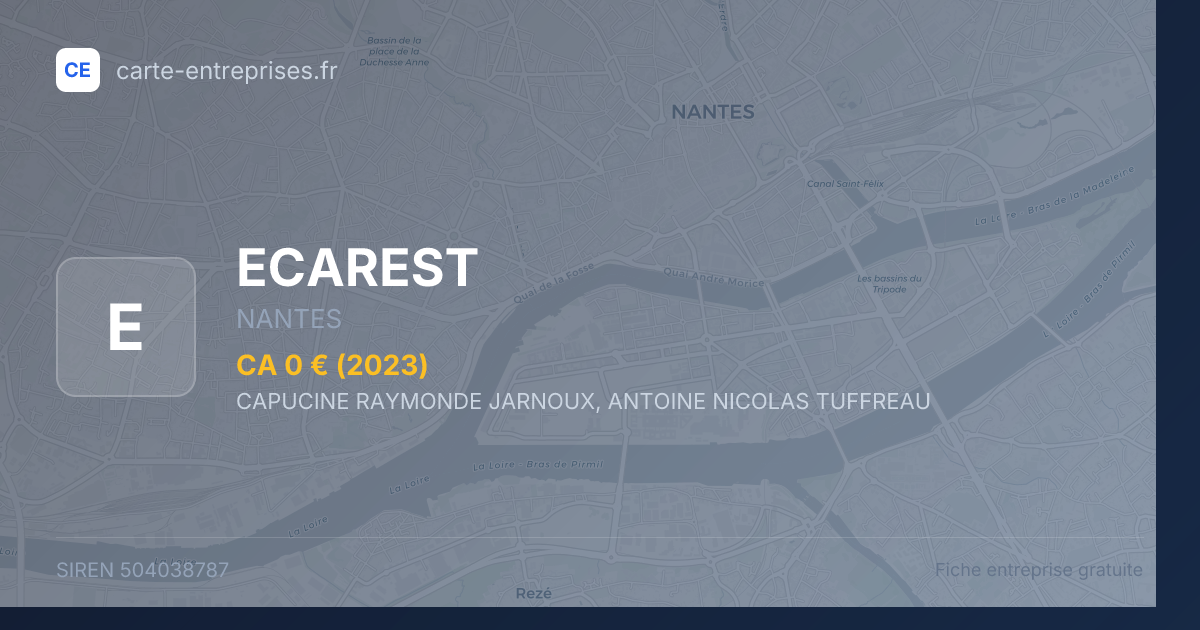 ECAREST — 504038787 — fiche entreprise